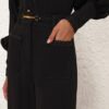 Trim Culotte Pant Black Online Trim Culotte Pant Black Online