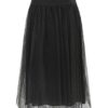 Tulle Dot Midi Skirt Black Online Tulle Dot Midi Skirt Black Online