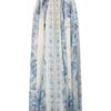 Wanderlust A-Line Maxi Skirt Blue Toile Online