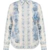 Wanderlust Body Shirt Blue Toile Online